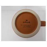 Hallmark Thailand Mugs 4 - with Saucers, Lantern & Dragonfly Glass Window Frame Hallmark Thailand Mugs 4 - with Saucers, Lantern & Dragonfly Glass Window Frame