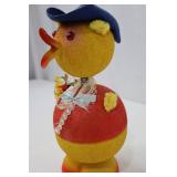 Duck Easter Bobblehead - Vintage West German, 1950s, 10.5-Inch Tall Duck Easter Bobblehead - Vintage West German, 1950s, 10.5-Inch Tall
