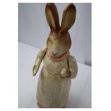 Vintage 18-inch Papier-Mâché Easter Bunny with Moveable Arms Vintage 18-inch Papier-Mâché Easter Bunny with Moveable Arms