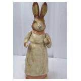 Vintage 18-inch Papier-Mâché Easter Bunny with Moveable Arms Vintage 18-inch Papier-Mâché Easter Bunny with Moveable Arms