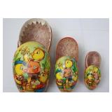 Matryoshka Nesting Dolls - 3-Piece Set (Extra Large 10 in, Medium 7 in, Small 4.5 in) Matryoshka Nesting Dolls - 3-Piece Set (Extra Large 10 in, Medium 7 in, Small 4.5 in)