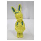 Rosbro Vintage Easter Bunny Toy - Girl Bunny Rattle - 5 Inches Tall Rosbro Vintage Easter Bunny Toy - Girl Bunny Rattle - 5 Inches Tall