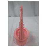 Rosbro Pink Easter Basket - Hard Plastic, Circa 1950s Rosbro Pink Easter Basket - Hard Plastic, Circa 1950s