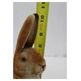 Vintage German Rabbit Figurines - 2-Piece Set with Basket, 9-inch Tall Bunny Vintage German Rabbit Figurines - 2-Piece Set with Basket, 9-inch Tall Bunny