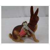 Vintage 1950s Rabbit Candy Holder with Baskets - Easter Decor Vintage 1950s Rabbit Candy Holder with Baskets - Easter Decor