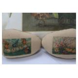 Flecked Bunny Plush 18 in Tall - Teal Ribbon Easter Decor Flecked Bunny Plush 18 in Tall - Teal Ribbon Easter Decor