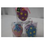 Midwest of Cannon Falls Exclusive Design Easter Figurine Set - 4-Piece on Wicker Basket Pedestals Midwest of Cannon Falls Exclusive Design Easter Figurine Set - 4-Piece on Wicker Basket Pedestals