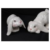 Ashland White Bunny Tabletop Decor - Easter Figurines (Lot of 2) Ashland White Bunny Tabletop Decor - Easter Figurines (Lot of 2)