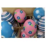 Wooden Easter Bunny Set - Tall 9.5 in, Small Movable Bunny, 3-Leg Table, Round Bunny 4.5 in Wooden Easter Bunny Set - Tall 9.5 in, Small Movable Bunny, 3-Leg Table, Round Bunny 4.5 in