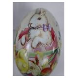 Vintage Easter Bunny Figurines Lot - 8 Pieces, Hong Kong Made Vintage Easter Bunny Figurines Lot - 8 Pieces, Hong Kong Made