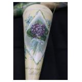 Vintage Easter Decor Lot - 6 Paper Cones, 3 Paper Pails, 1 Bucket, 2 Bunny Chairs Vintage Easter Decor Lot - 6 Paper Cones, 3 Paper Pails, 1 Bucket, 2 Bunny Chairs