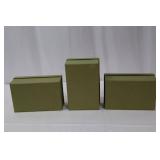 Vintage Easter Greeting Box Set - 3 Decorative Boxes & 6 Pastel Wooden Eggs Vintage Easter Greeting Box Set - 3 Decorative Boxes & 6 Pastel Wooden Eggs