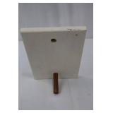 Two Rabbit Adirondack Chairs - Blue & Pink with Easter Decor & Painted Eggs Two Rabbit Adirondack Chairs - Blue & Pink with Easter Decor & Painted Eggs