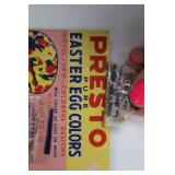 Whitman's Chocolate Easter Eggs - Chick-Chick Egg Colors & Vintage Easter Basket Whitman's Chocolate Easter Eggs - Chick-Chick Egg Colors & Vintage Easter Basket