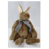 Pair of Plush Bunny Rabbits with Outfits (Lot of 2) Pair of Plush Bunny Rabbits with Outfits (Lot of 2)