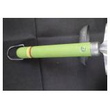 Garden Tools - Galvanized Toolbox with 2 Green-Handled Hand Trowels (Lot of 3) Garden Tools - Galvanized Toolbox with 2 Green-Handled Hand Trowels (Lot of 3)