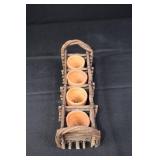 Potting Soil Box - Vintage Galvanized Steel with Watering Can & Seedling Pots Potting Soil Box - Vintage Galvanized Steel with Watering Can & Seedling Pots