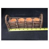 Potting Soil Box - Vintage Galvanized Steel with Watering Can & Seedling Pots Potting Soil Box - Vintage Galvanized Steel with Watering Can & Seedling Pots