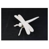 Three White Insect Sculptures (Lot of 3) - Garden Decor Three White Insect Sculptures (Lot of 3) - Garden Decor
