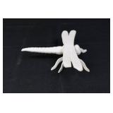 Three White Insect Sculptures (Lot of 3) - Garden Decor Three White Insect Sculptures (Lot of 3) - Garden Decor