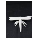 Three White Insect Sculptures (Lot of 3) - Garden Decor Three White Insect Sculptures (Lot of 3) - Garden Decor