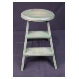 Plush Bunny Doll - Carrot Crate & Green Wooden Step Stool Plush Bunny Doll - Carrot Crate & Green Wooden Step Stool