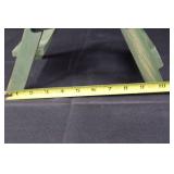 Plush Bunny Doll - Carrot Crate & Green Wooden Step Stool Plush Bunny Doll - Carrot Crate & Green Wooden Step Stool