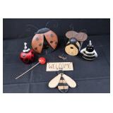 Midwest Bee Oil Lamp & Ladybug Oil Lamp (Lot of 4) Midwest Bee Oil Lamp & Ladybug Oil Lamp (Lot of 4)