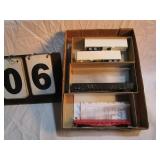 Box of 3 Athearn Rail Cars