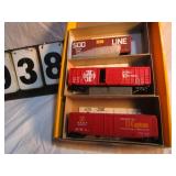 Box of 3 Athearn Rail Cars