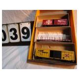 Box of 3 Athearn Rail Cars