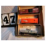 Box of 3 Athearn Rail Cars