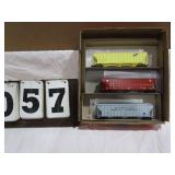 Box with 3 Roundhouse Rail Cars