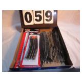 Box of Assorted Train Tracks