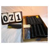 Box with 10 Santa Fe Coal Rail Cars