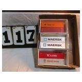 Box of 6 Shipping Containers