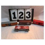 Assorted Rail Cars - qty 4