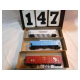 Box of 3 Athearn Rail Cars