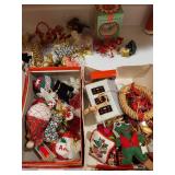 Large Collection of Vintage and Handmade Christmas Ornaments