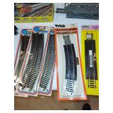 Large HO Scale Model Train Lot with Engines, Cars, Track, and Accessories