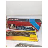 Large HO Scale Model Train Lot with Engines, Cars, Track, and Accessories