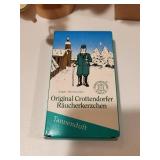 KWO Erzgebirge Incense Smoker Sultan with Box and Crottendorfer Cones