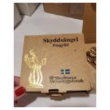 Holiday Figurine Collection with Skultuna Angel Candle Holders