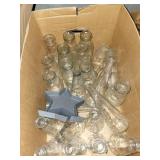 Large Collection of Assorted Glass Bottles and Vases