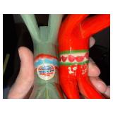 Greenholt Dala Horses - Hand-Painted Wooden Swedish Folk Art (Lot of 2)