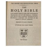 Oxford Self-Pronouncing Bible & Science and Health with Key to the Scriptures