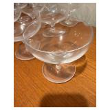 Kosta Boda Champagne Coupe Glasses - Clear Crystal Set