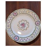 HAVILAND Limoges Floral Dinnerware Set - 8 Place Settings With Teapot, Sugar Bowl, and Serving Plates