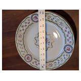 HAVILAND Limoges Floral Dinnerware Set - 8 Place Settings With Teapot, Sugar Bowl, and Serving Plates