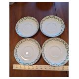 HAVILAND Limoges Floral Dinnerware Set - 8 Place Settings With Teapot, Sugar Bowl, and Serving Plates